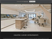 Tablet Screenshot of concept-developments.com